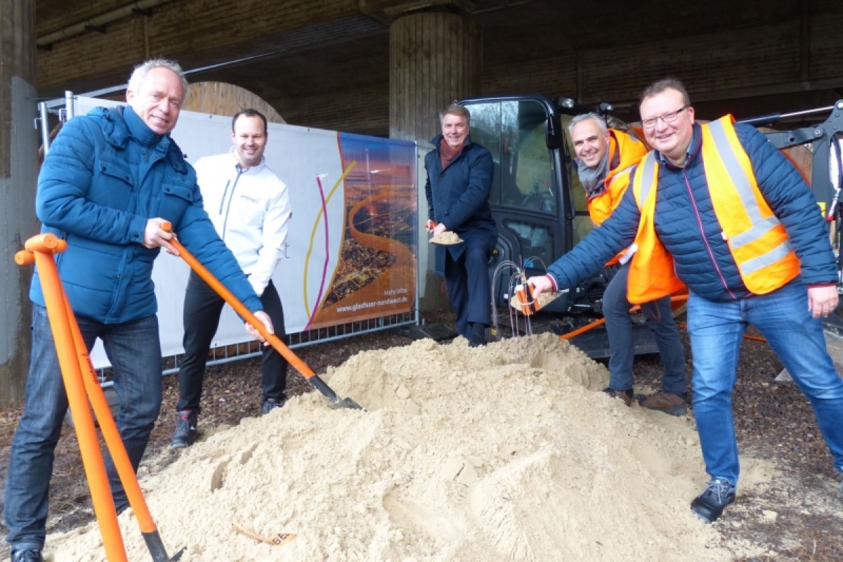 Glasfaser Nordwest erhöht Ausbauvolumen in Oldenburg auf 25.000 Anschlüsse